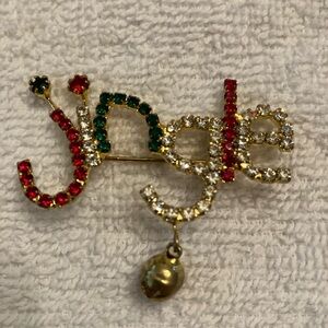 Vintage “Jingle@ Brooch/Pin.